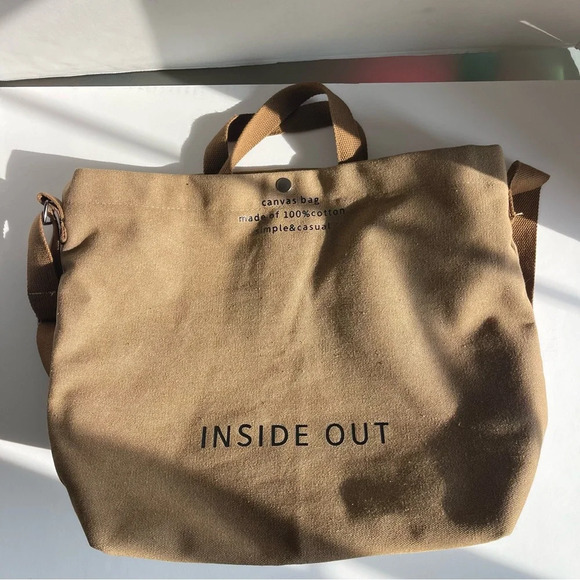 Canvas Tote Handbags Casual Shoulder Work Bag Crossbody Top Handle - Picture 12 of 14